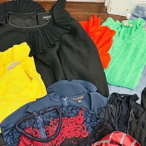 EXPRESS & BANANA REPUBLIC Reseller Lot Non Mystery Box Bundle of 17 Items All EU - Picture 6 of 6